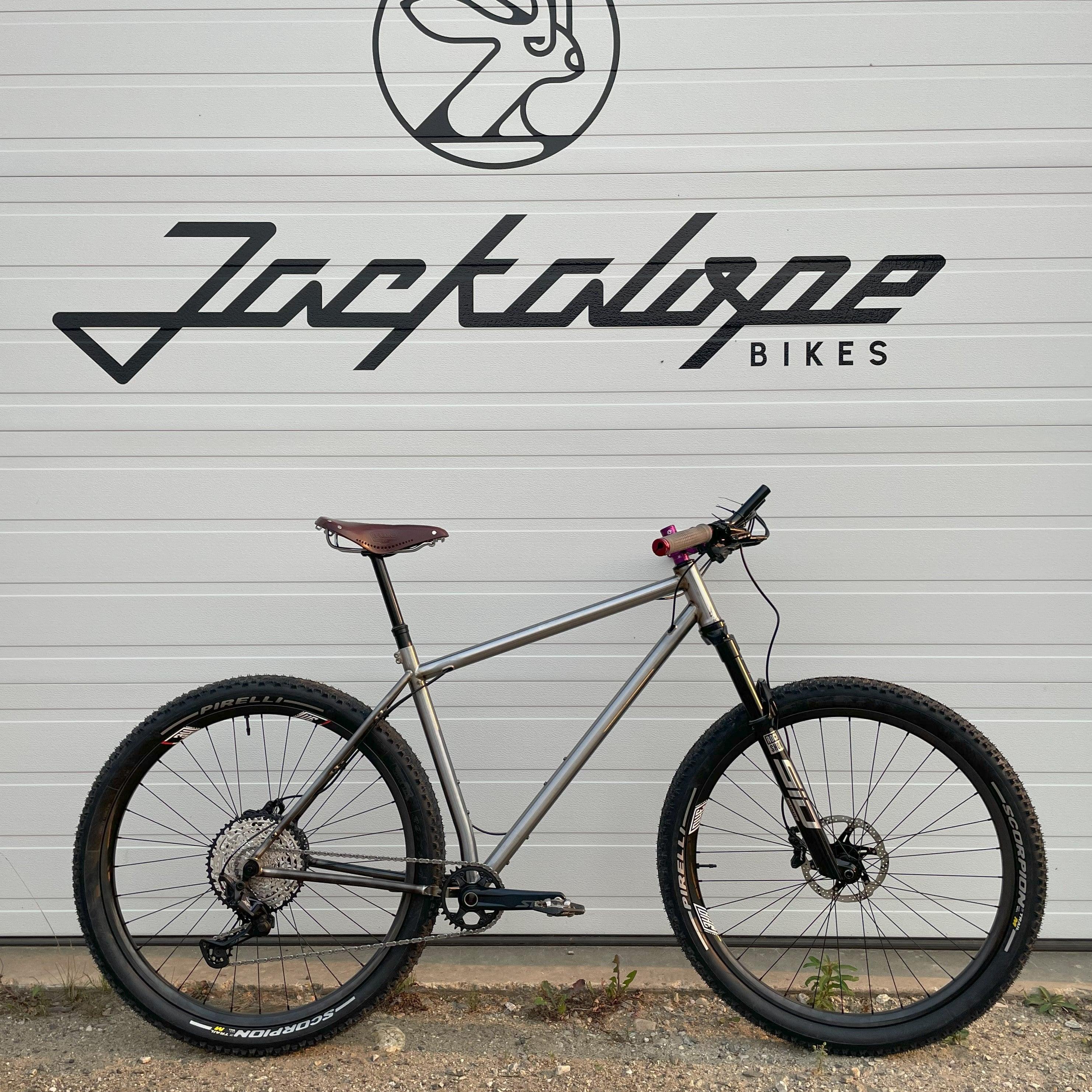 Big ShrEddy Hardtail Bike Packing ADV Jackalope Bikes